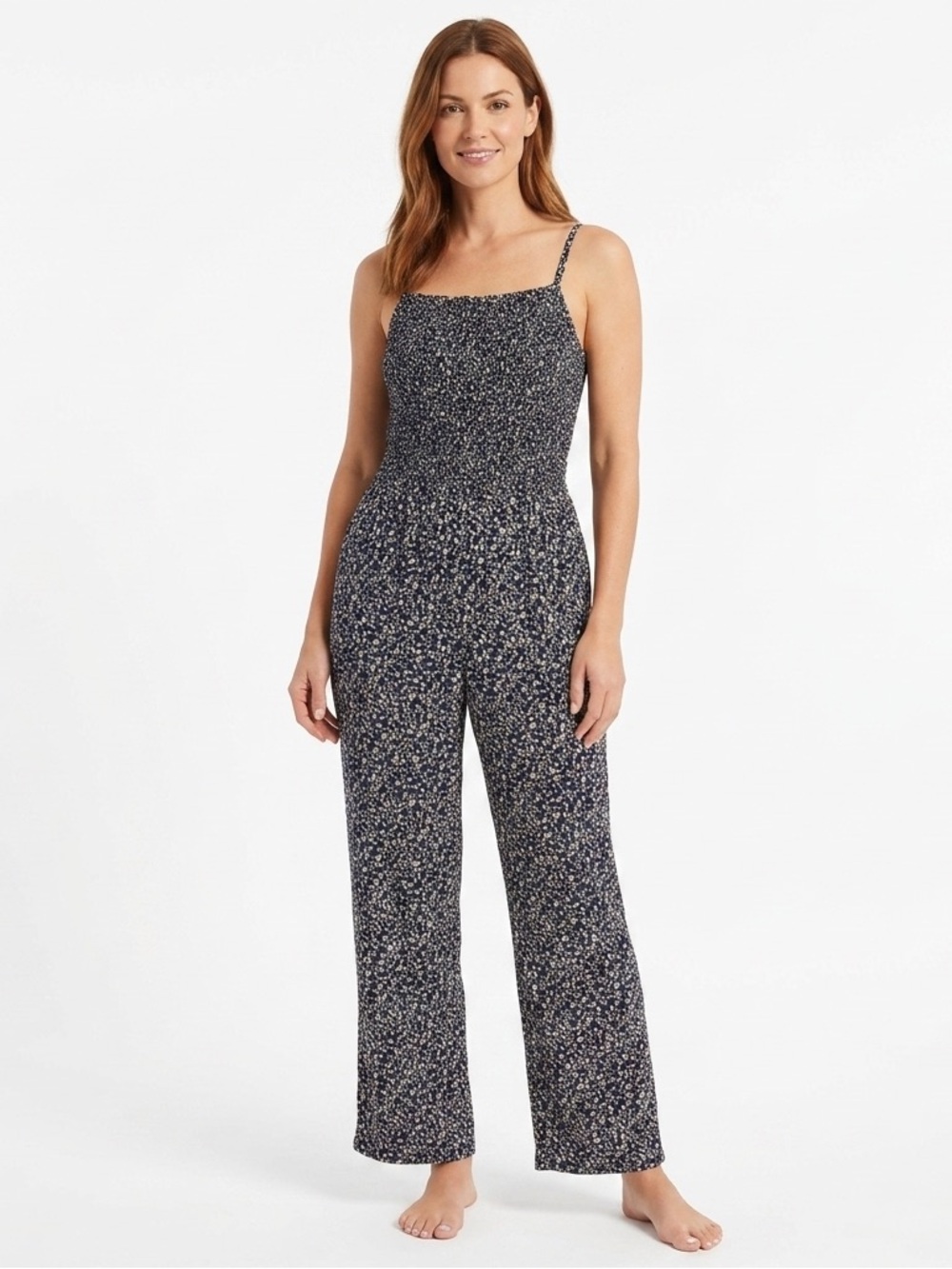 Stylish Black and White Jumpsuit